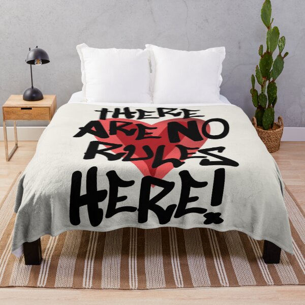 Item preview, No Rules - Red & Black designed and sold by Julia Santos.