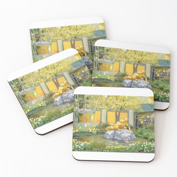 Item preview, Yellow Frog at Bellagio Hotel designed and sold by MangoSeeds.