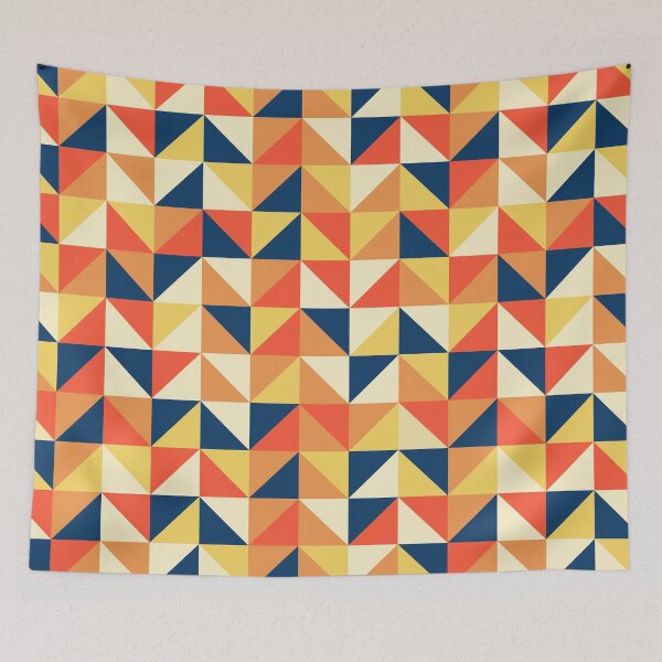 Item preview, Random Autumn Triangles Pattern designed and sold by SJ-Merch.