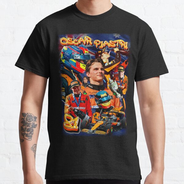 Item preview, Oscar Piastri Bootleg Style Graphic T-Shirt designed and sold by mayastef.