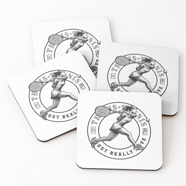 Artikelvorschau, TENNIS - Ich liebe es einfach - TENNIS-LIEBHABER - 4 entworfen und verkauft von ArtProjectShop.