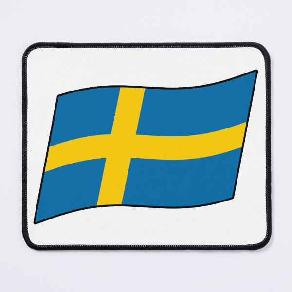 Item preview, Sweden Flag Wave designed and sold by Flags+.
