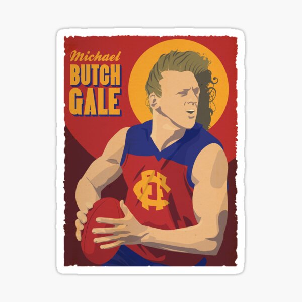  Michael 'Butch' Gale - Fitzroy Sticker