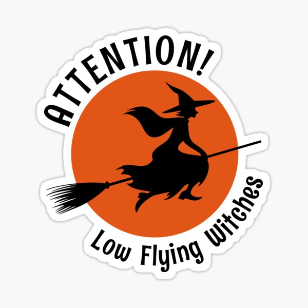 Item preview, Witch on Broom designed and sold by sifis.