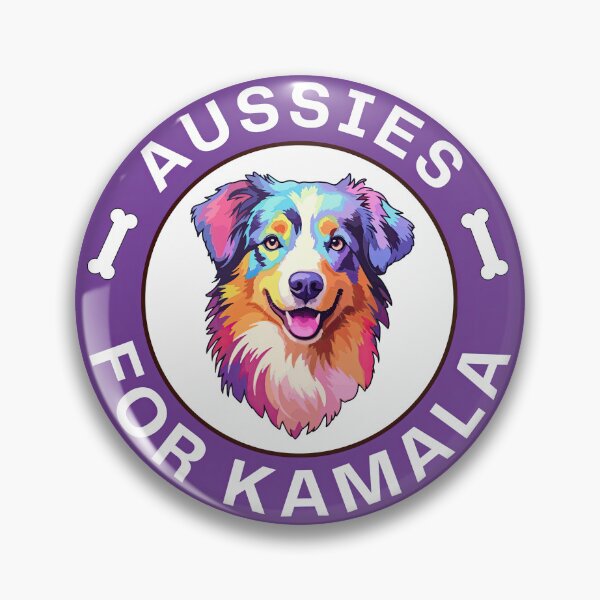 Item preview, Aussies For Kamala Harris - Australian Shepherd designed and sold by sternapple.