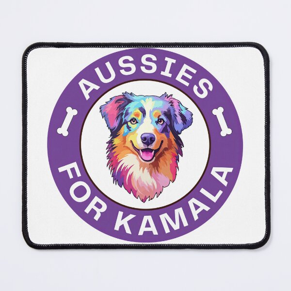 Item preview, Aussies For Kamala Harris - Australian Shepherd designed and sold by sternapple.