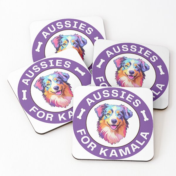 Item preview, Aussies For Kamala Harris - Australian Shepherd designed and sold by sternapple.