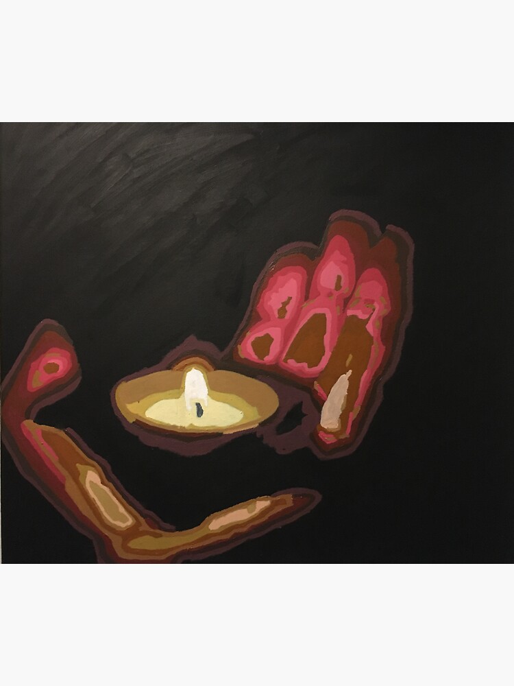 Thumbnail 3 of 3, Sticker, A candle light designed and sold by artistDanJ.