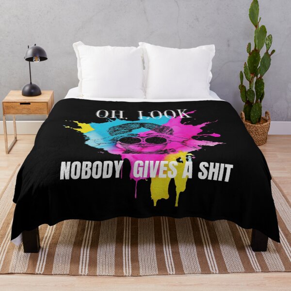 Item preview, Oh Look Nobody Gives A Shit designed and sold by TREEVIBES.