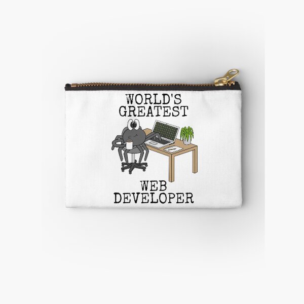 Item preview, World's Greatest Web Developer, Spider Funny designed and sold by doodlerob.
