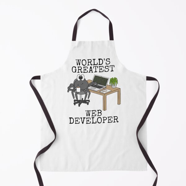 Item preview, World's Greatest Web Developer, Spider Funny designed and sold by doodlerob.