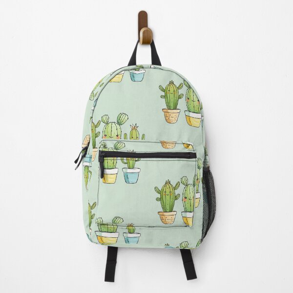 Item preview, Cute Cartoon Cacti in Pots Illustration designed and sold by WIKKI-White.
