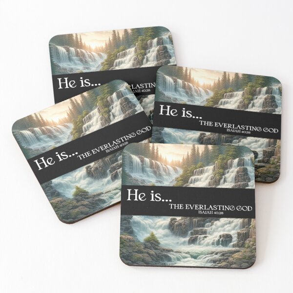 Item preview, He is...The Everlasting God Isiah 40:28 designed and sold by WideIsTheGate.