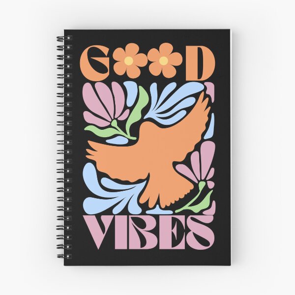 Item preview, Good Vibes Abstract Floral Bird designed and sold by ILOVEART247.