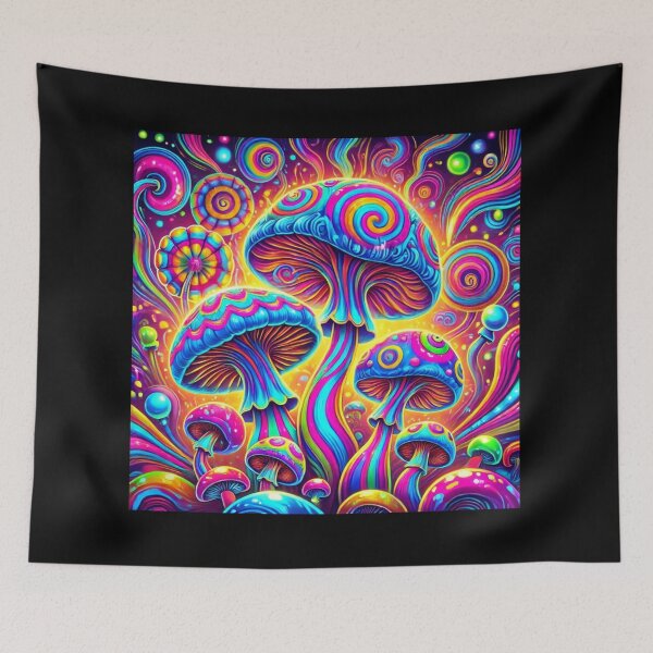 Item preview, Hallucinogenic Mushroom designed and sold by Blink Art Studio.