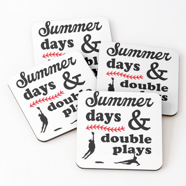 Item preview, Summer Days and Double Plays - Baseball Mom Custom Graphic designed and sold by Middle8.
