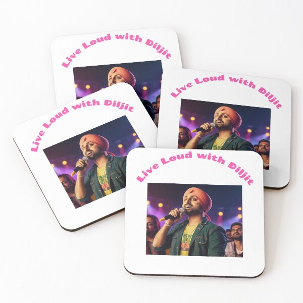 Item preview, Live Loud with Diljit designed and sold by PrintPopTees.