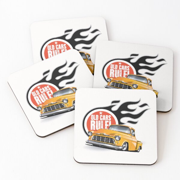 Item preview, Old Cars Rule! 55 Chevy Truck designed and sold by ArtWithImpact.