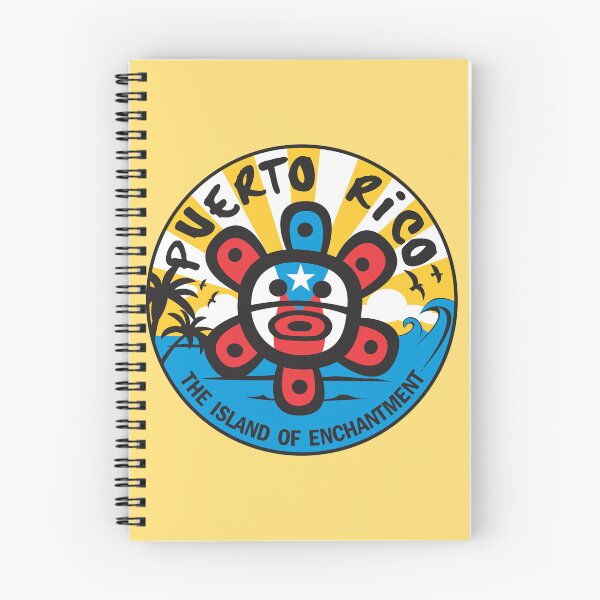 Item preview, Taino Sun Flag Puerto Rico Island of Enchantment Beach Sticker Clothing Gifts designed and sold by byDarling.