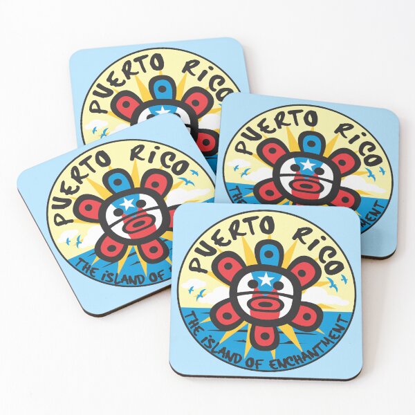 Item preview, Taino Sun Flag Puerto Rico Island of Enchantment Sunrise Sticker Clothing Gifts designed and sold by byDarling.