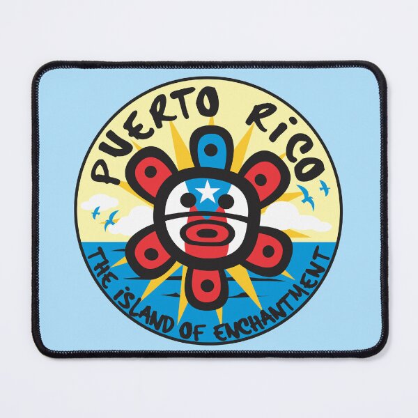 Item preview, Taino Sun Flag Puerto Rico Island of Enchantment Sunrise Sticker Clothing Gifts designed and sold by byDarling.