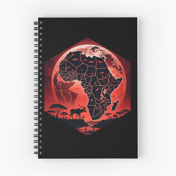 Item preview, African Wildlife Map designed and sold by AbsoluteA.