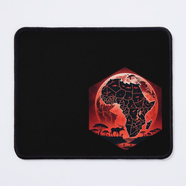 Item preview, African Wildlife Map designed and sold by AbsoluteA.