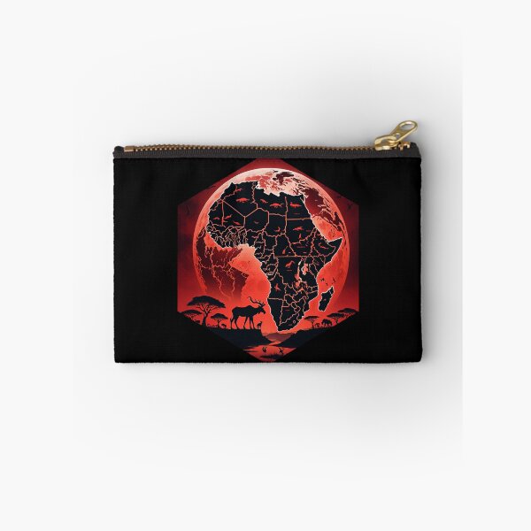 Item preview, African Wildlife Map designed and sold by AbsoluteA.
