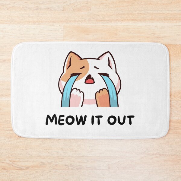 Item preview, Crying Cat: Meow It Out designed and sold by GoblinBoutique.