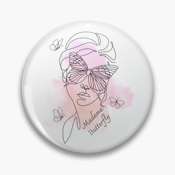 Item preview, Madama Butterfly - Pink design designed and sold by MerytonGallery.