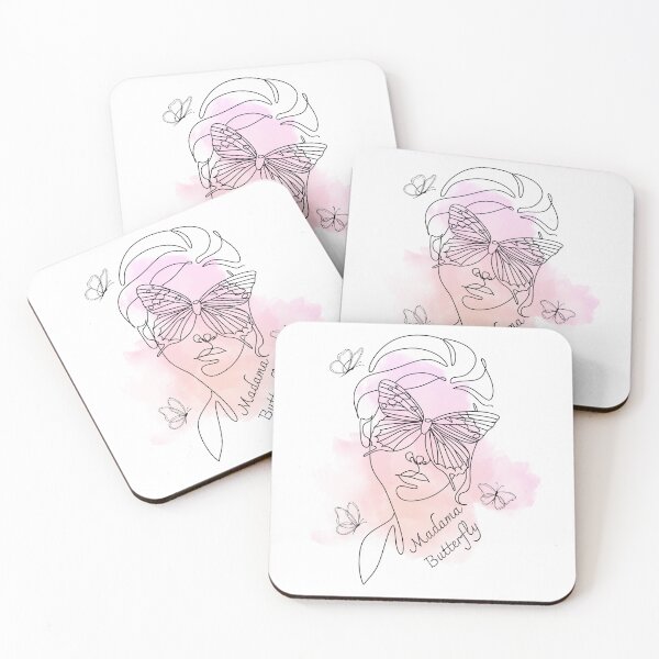 Item preview, Madama Butterfly - Pink design designed and sold by MerytonGallery.