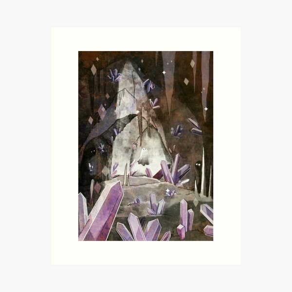 Aperçu de l'œuvre La grotte de cristal créée et vendue par katherineblower.