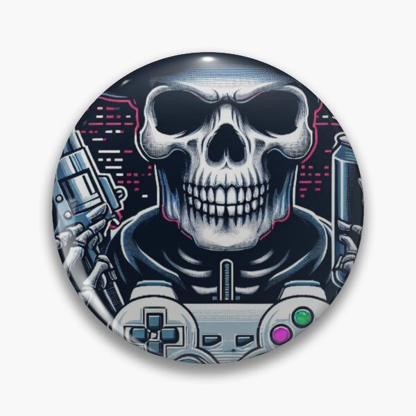 Item preview, Badass skull designed and sold by SzMalGamer.