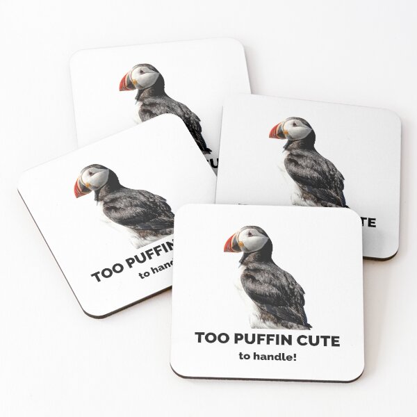 Item preview, Too Puffin Cute to handle designed and sold by Lisajarosik.