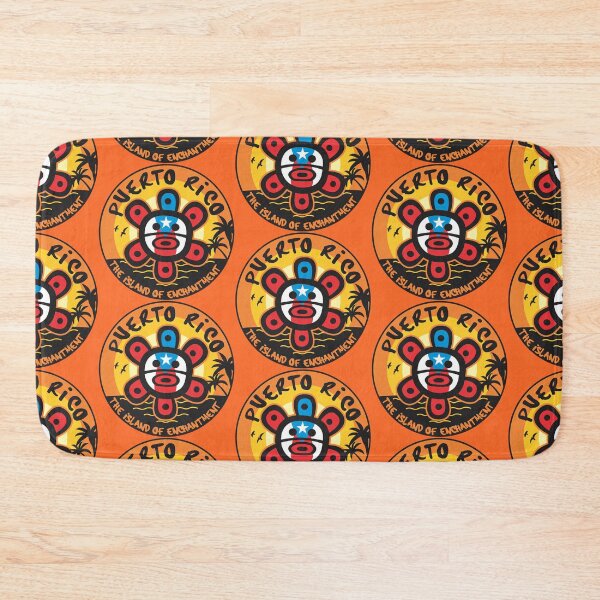 Item preview, Taino Sun Flag Puerto Rico Island of Enchantment Sunset Sticker Clothing Gifts designed and sold by byDarling.