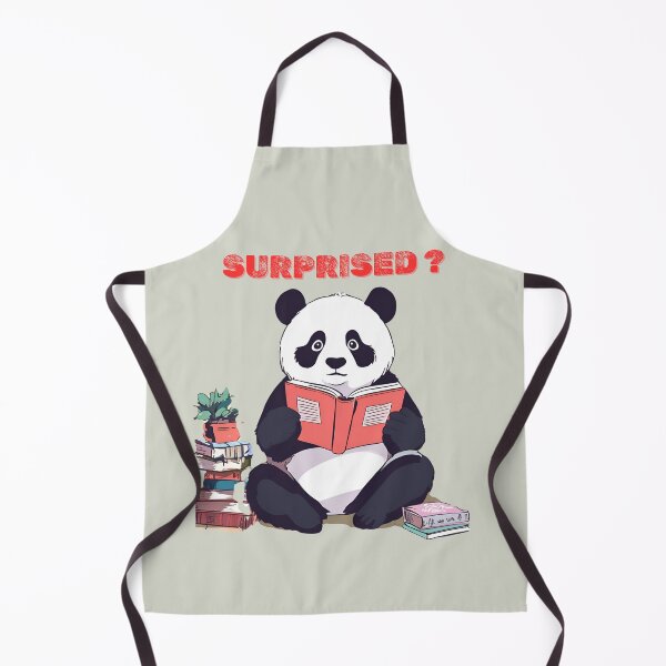 Item preview, Panda with books - Surprised designed and sold by agamilion.