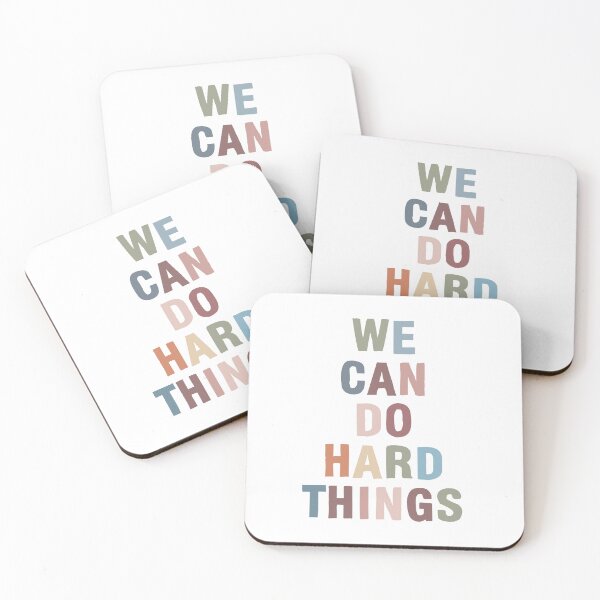 Item preview, We can do hard things classroom poster designed and sold by JNArt.