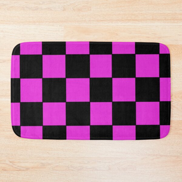Item preview, Pink and black checker pattern Avril vibes designed and sold by Michaela Cernejova.