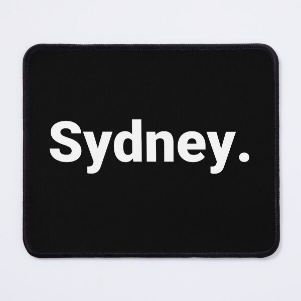 Artikelvorschau, Sydney. entworfen und verkauft von Text-based T-Shirts and Gifts.