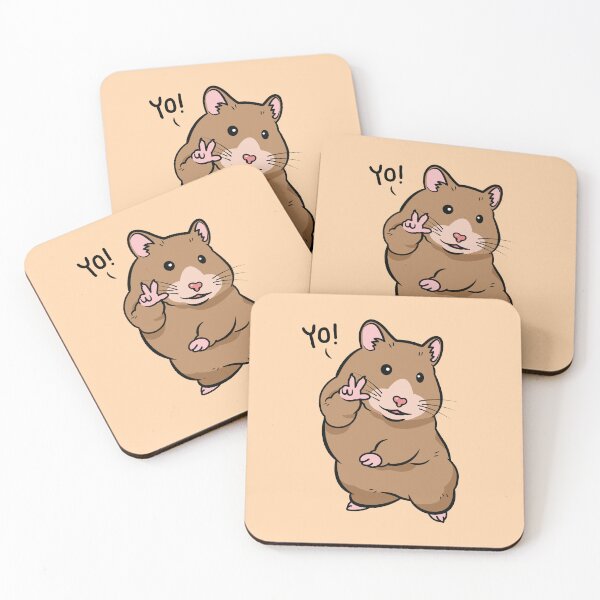 Item preview, Peace Hamster Meme designed and sold by byRemo.