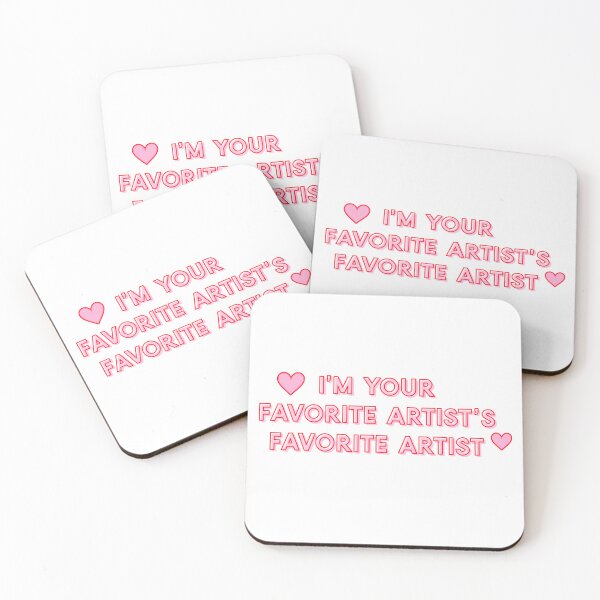 Aperçu de l'œuvre Je suis l'artiste préféré de votre artiste préféré - Fan Merch Graphique personnalisé créée et vendue par Middle8.