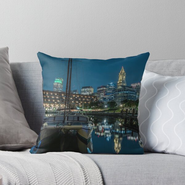 Item preview, Boston North End Nightscape designed and sold by brandonbrandon.