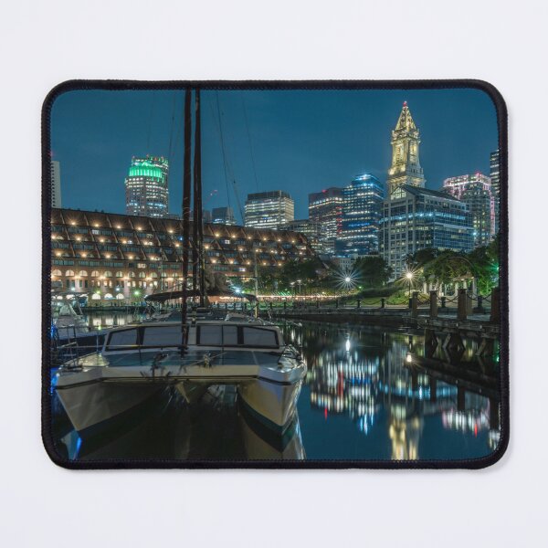Item preview, Boston North End Nightscape designed and sold by brandonbrandon.