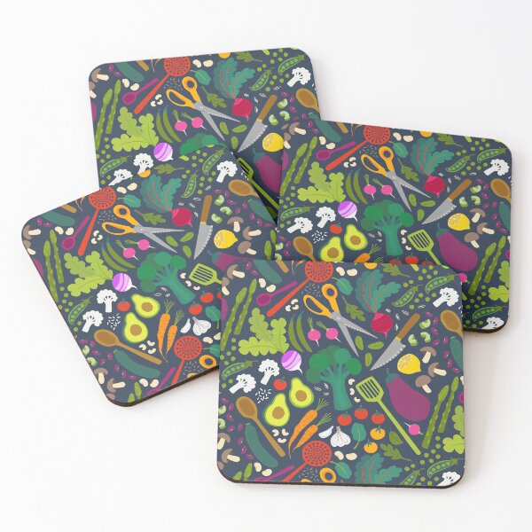 Item preview, Fresh Veggies! - cute vegetable pattern by Cecca Designs designed and sold by Cecca-Designs.