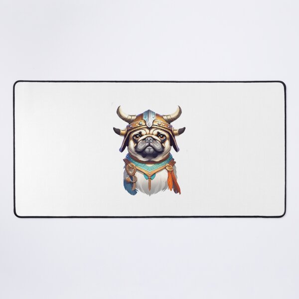 Item preview, Viking Pug designed and sold by MystAvalon.