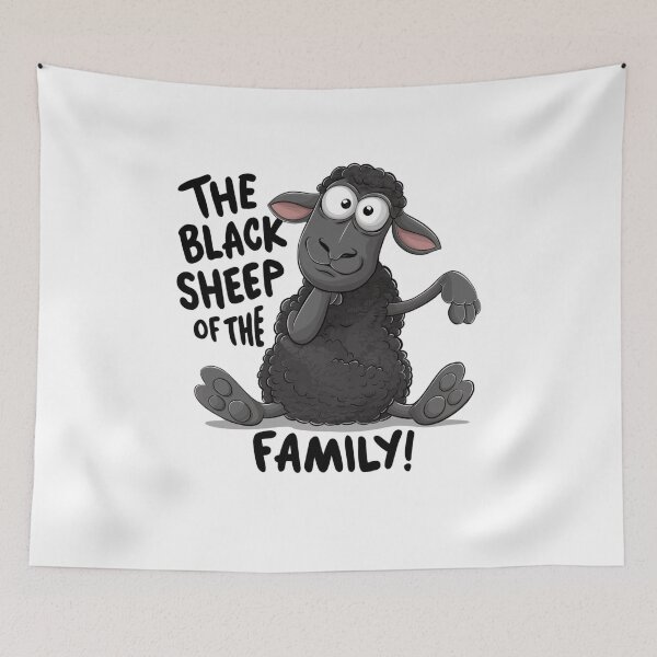 Item preview, The Black Sheep Of The Family designed and sold by Flirt-Teez.