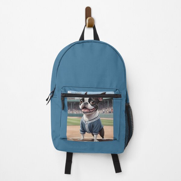 Item preview, Let's Play Ball, Man.... Baseball Boston Terriers designed and sold by Hall-O-Gram.