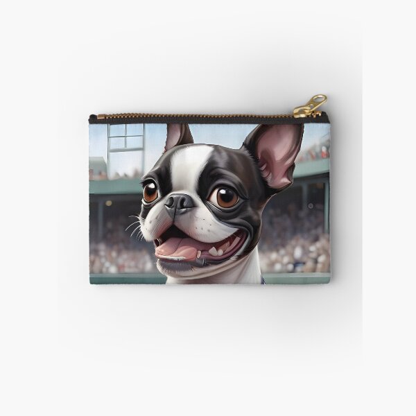 Item preview, Let's Play Ball, Man.... Baseball Boston Terriers designed and sold by Hall-O-Gram.