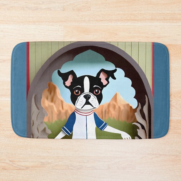 Item preview, Let's Play Ball, Man.... Baseball Boston Terriers designed and sold by Hall-O-Gram.