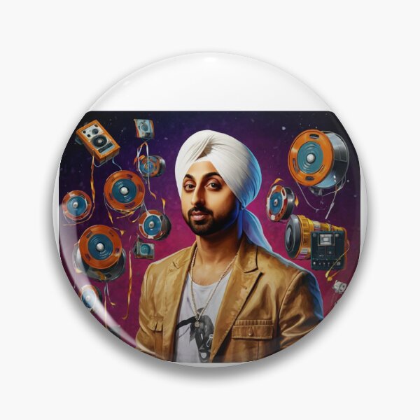 Item preview, Music and Movies, Diljit Style designed and sold by PrintPopTees.